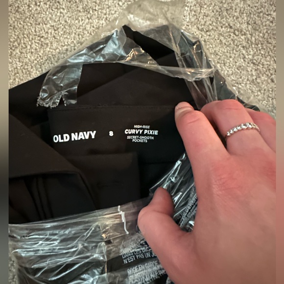 High-Rise Pixie Straight Ankle Pants - Black - Picture 3 of 6